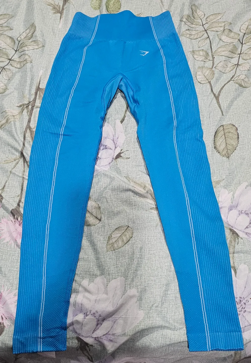 Gymshark Seamless Leggings - Bright Blue - Size S thumbnail
