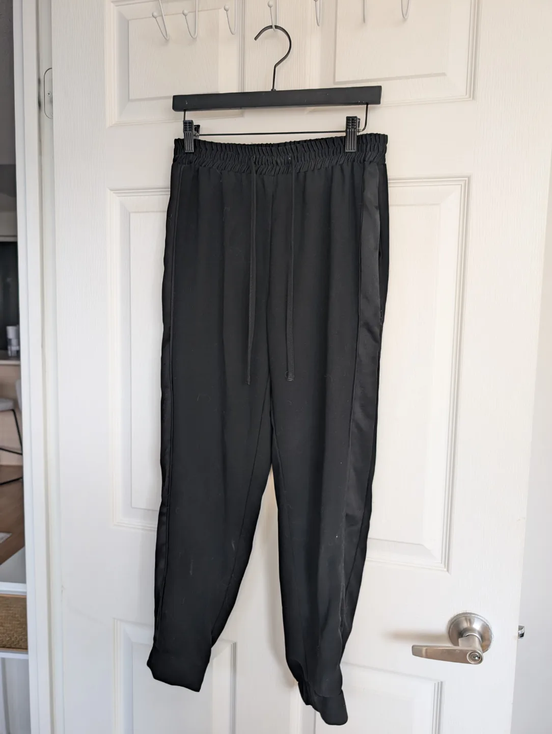 Topshop Petite Black Joggers thumbnail
