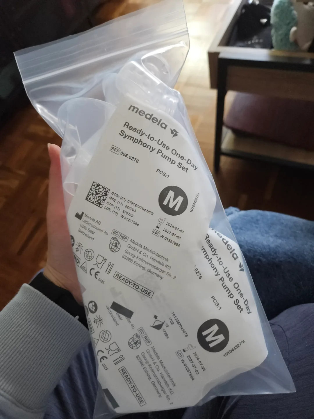 Medela Symphony Ready-to-Use One-Day Pump Set (Medium)