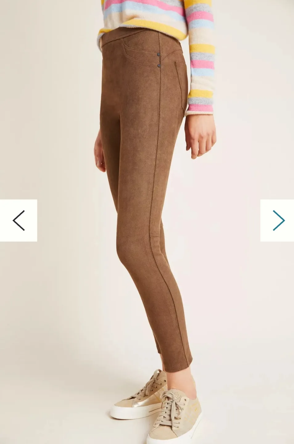 Anthropologie Sanctuary Mona Sueded Leggings NWOT 🧡 image indicator(2)