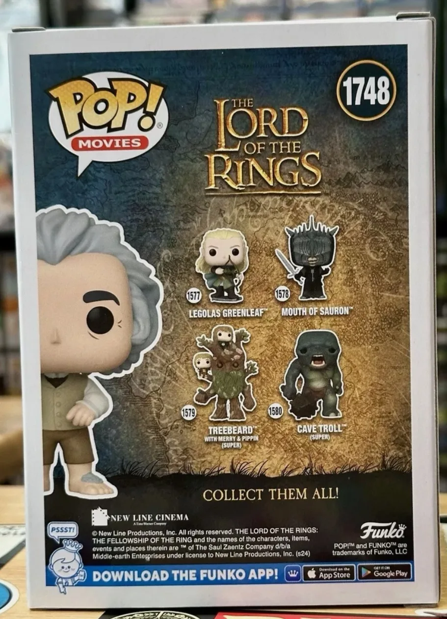 Funko Pop! Movies Bilbo Baggins #1748 LOTR Exclusive Vinyl NEW image indicator(2)