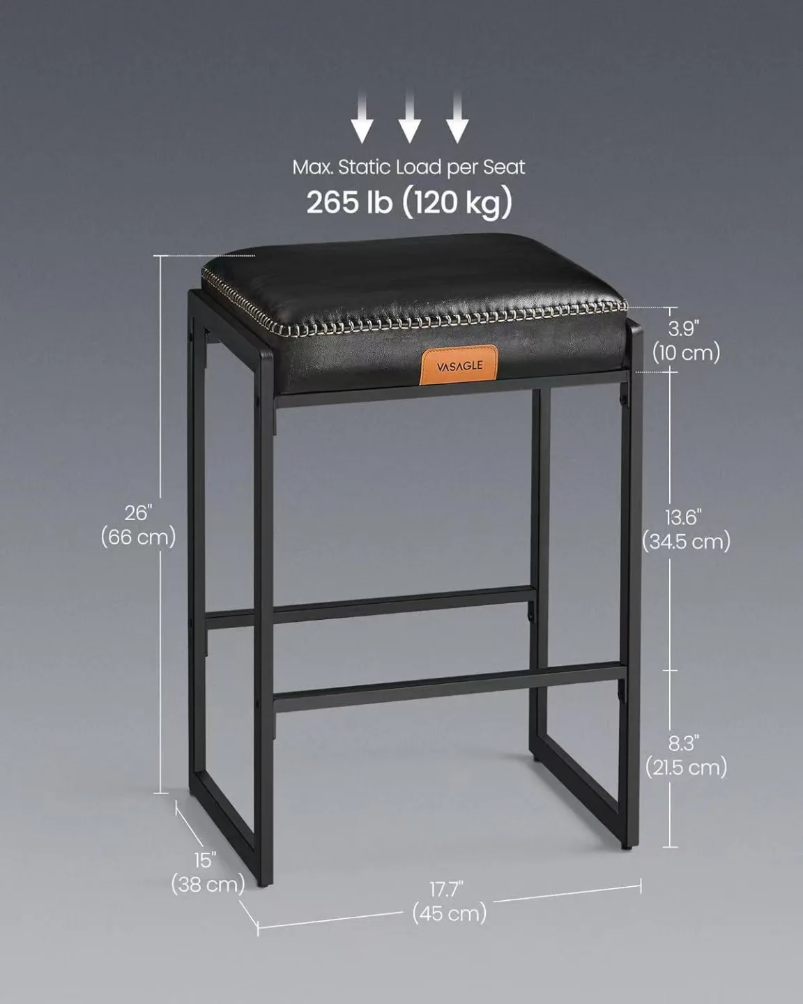 VASAGLE Bar Stool thumbnail