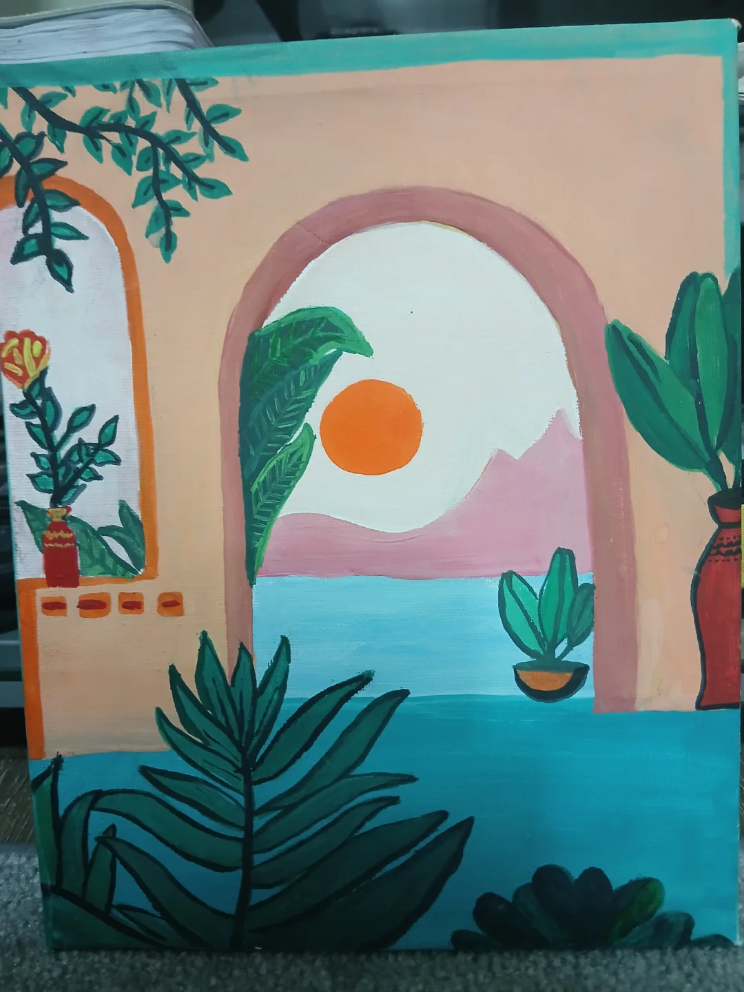 Hand Painted Canvas Art image indicator(2)