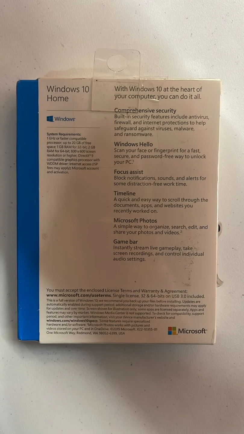 Windows 10 Home - Full Version image indicator(2)