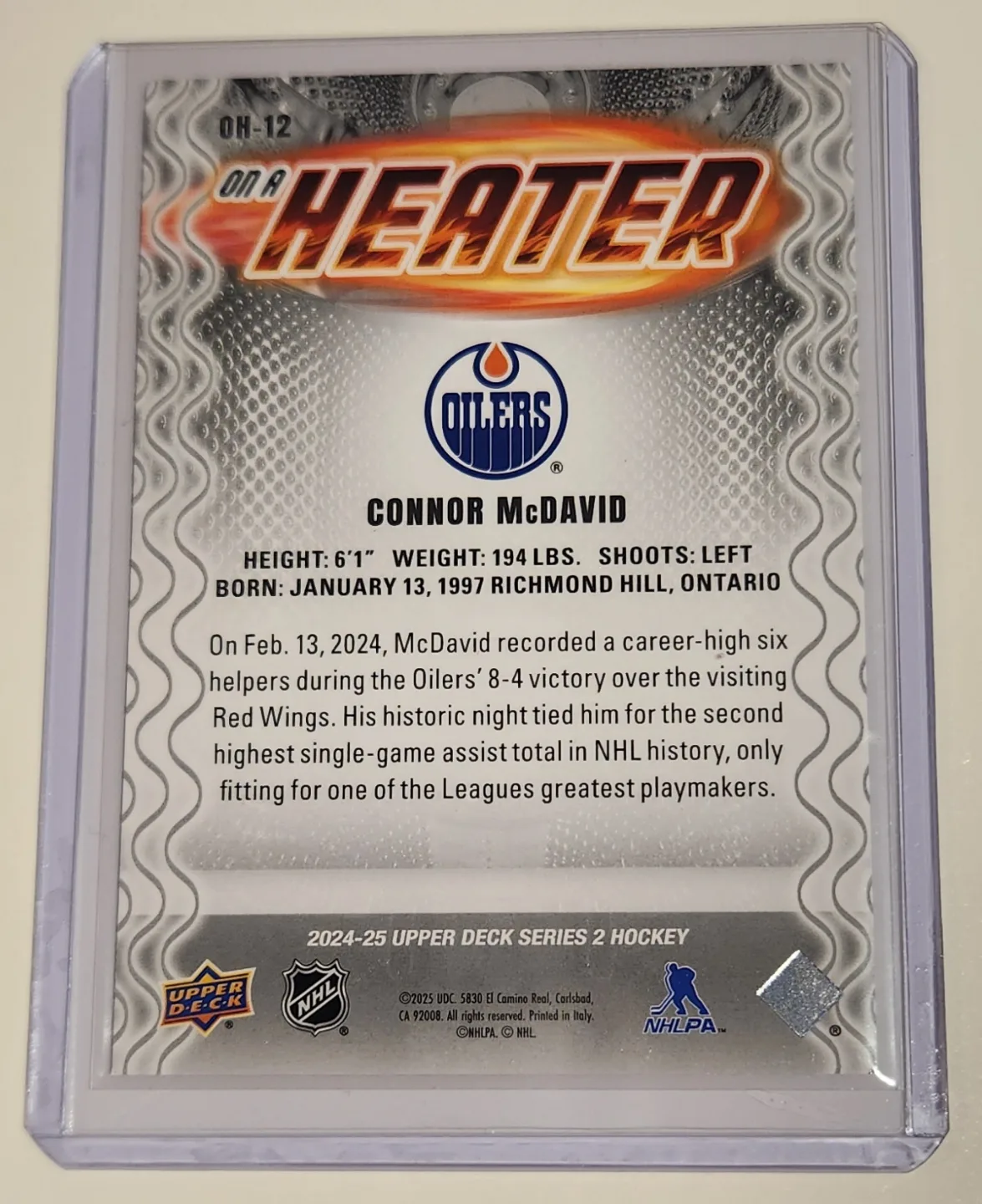 Pick Up 2x Connor McDavid Upper Deck Inserts '24-'25 mint🏒 image indicator(5)