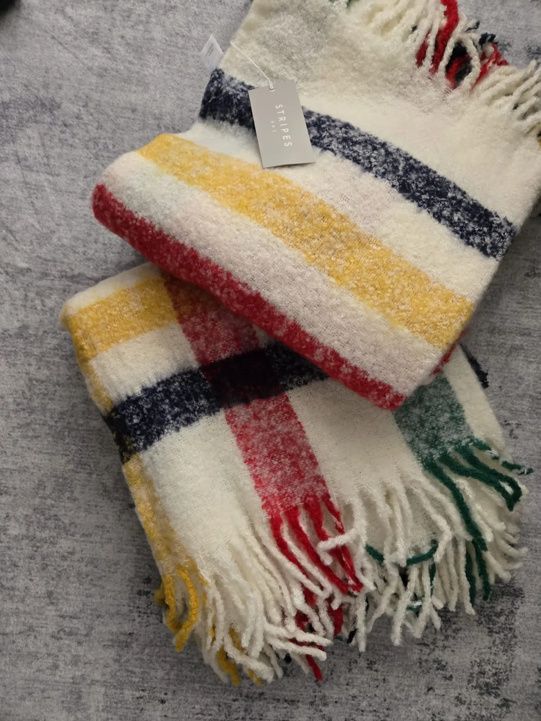 Stripes hbc Throw Blanket thumbnail