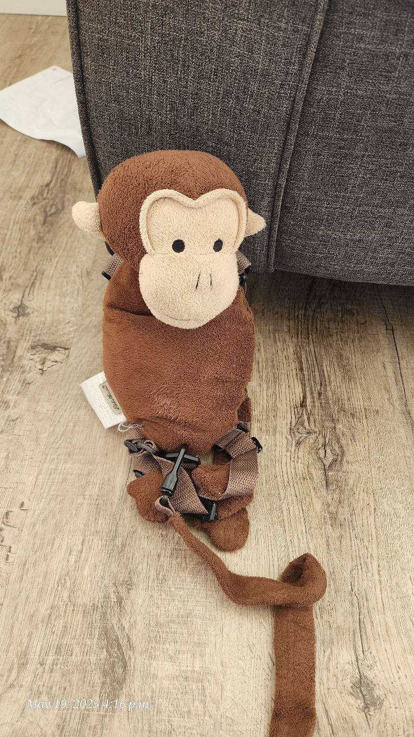Adorable Monkey Toddler Walking Harness