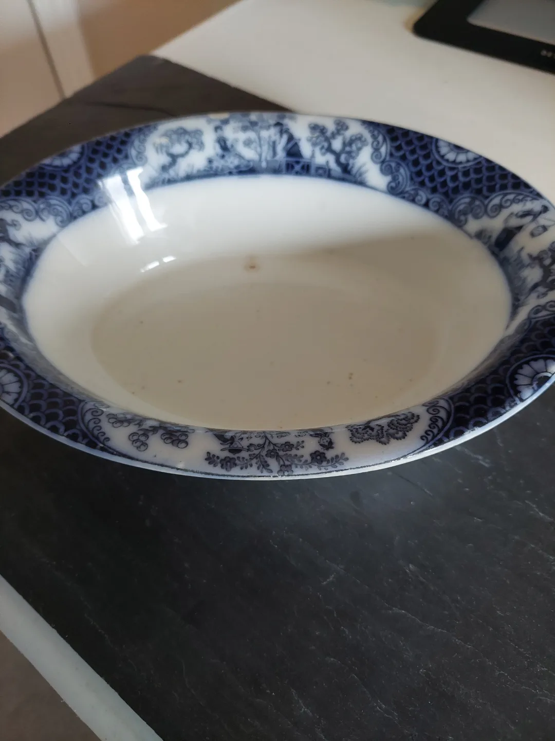 Antique Adderleys Nankin Blue and White Oval Serving Bowl image indicator(3)