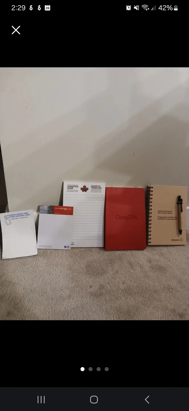 #freecycle 🥕 Notebooks and note pads thumbnail