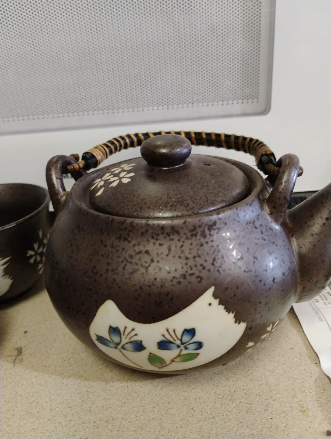 Vintage Japanese Tea Set - teapot and four cups 🏒 image indicator(2)