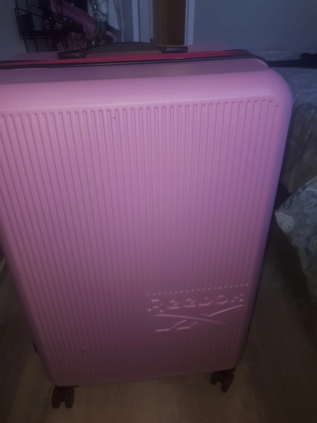 Pink Reebok Suitcase