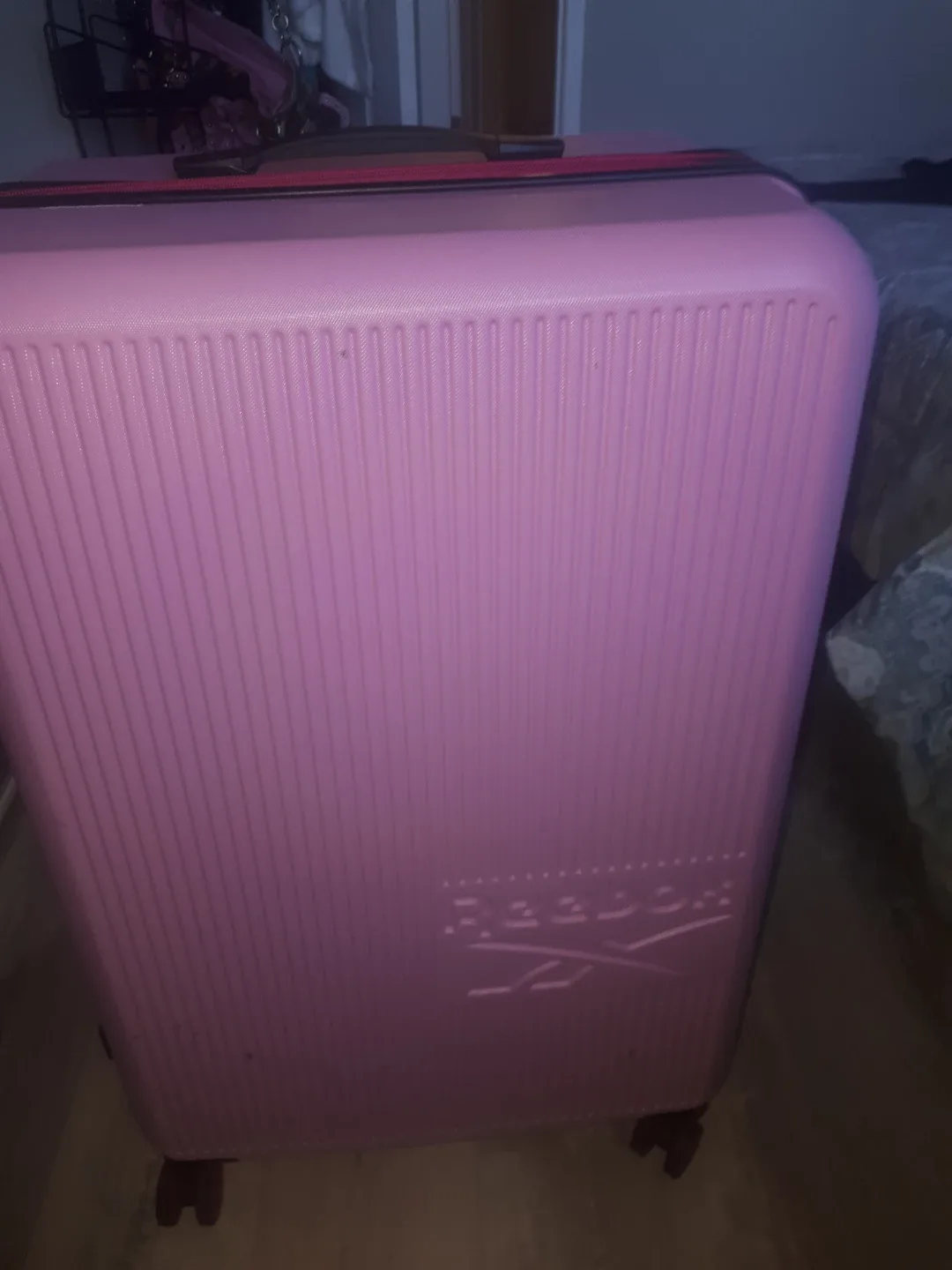 Pink Reebok Suitcase thumbnail