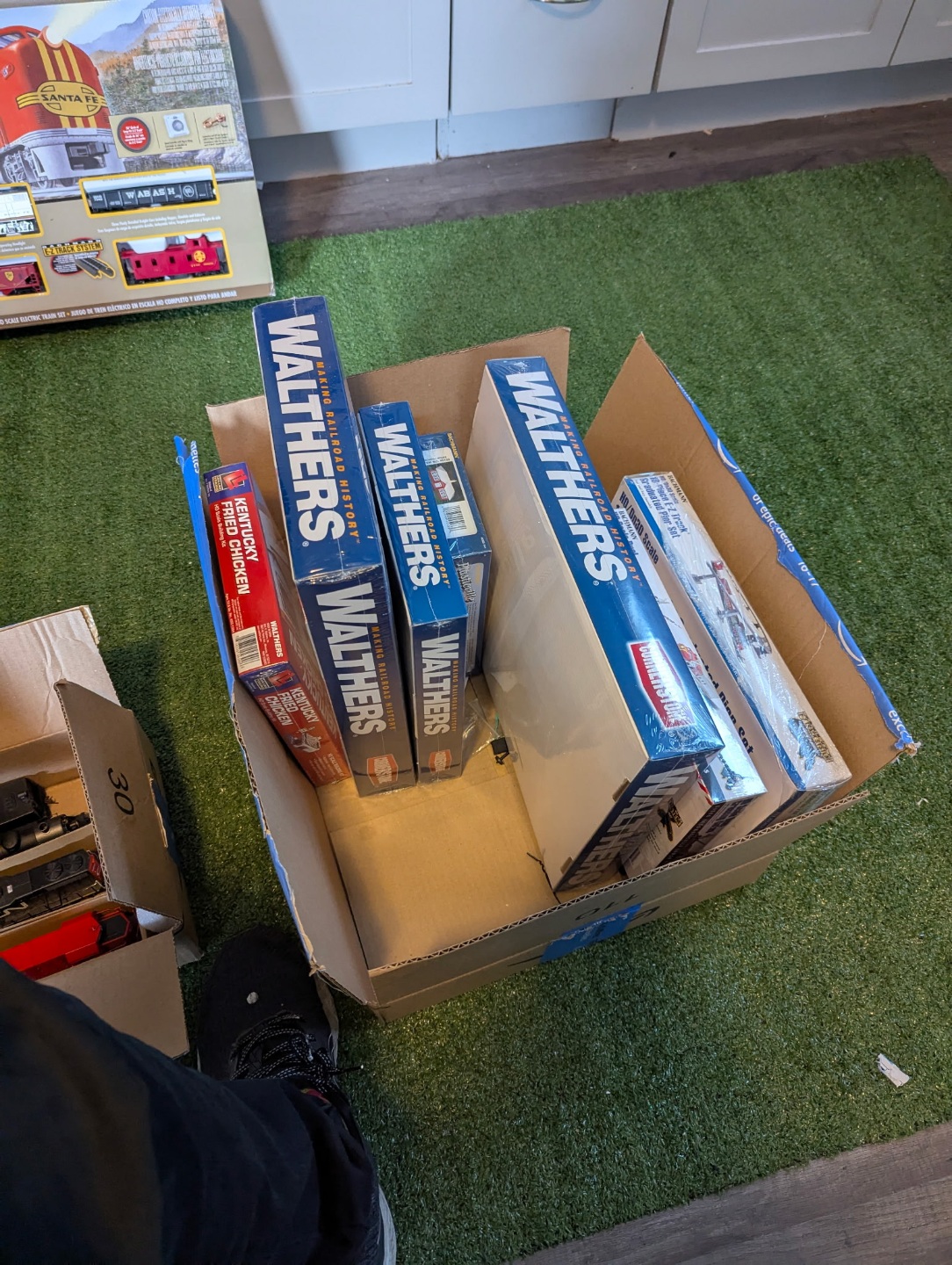 Lot of Walther's HO scale model train kits