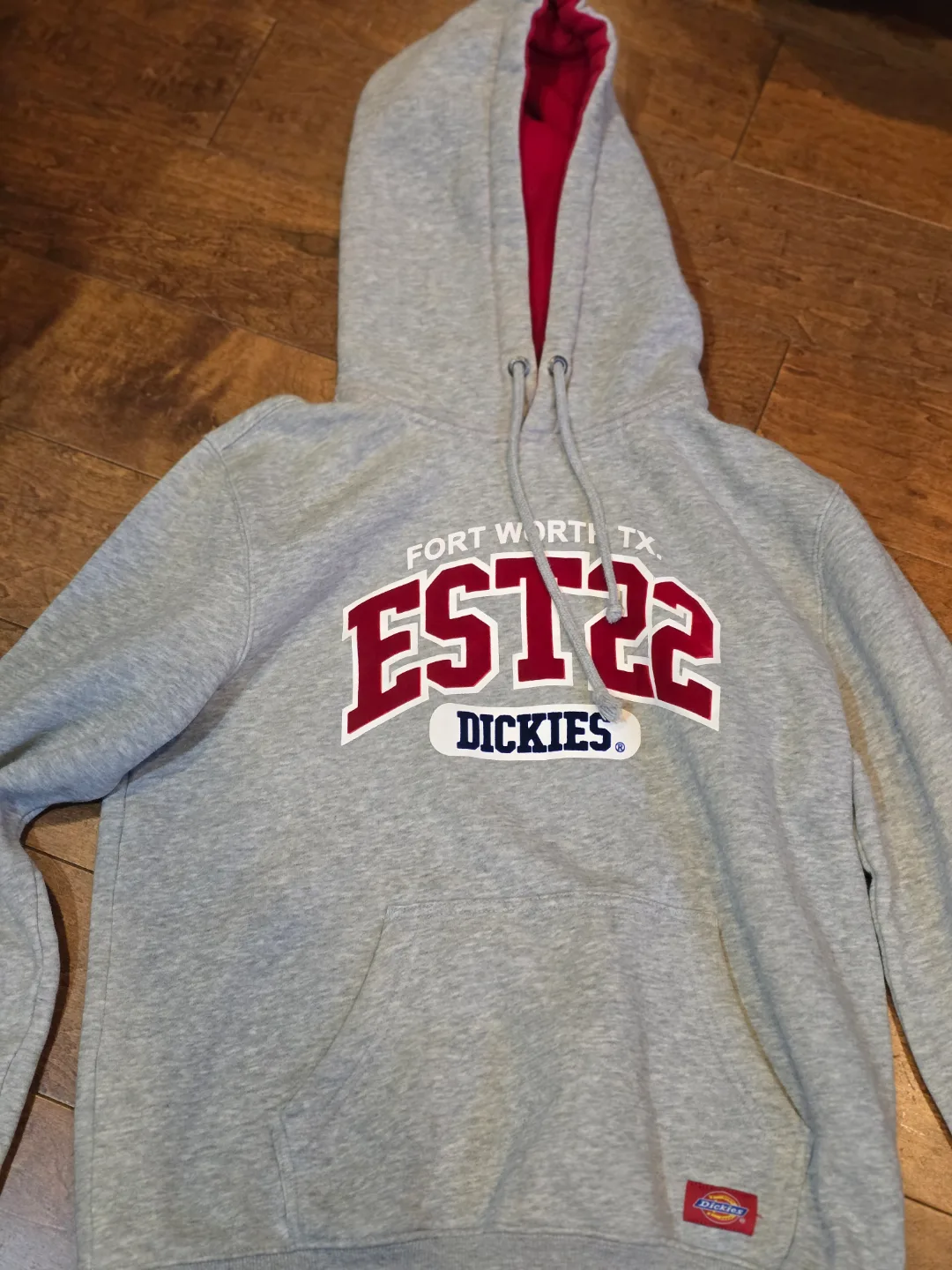 Dickies Small Grey Hoodie Sweatshirt thumbnail