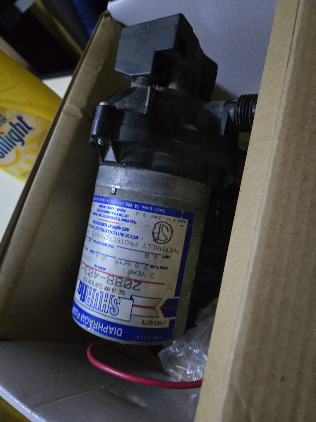 Shurflo diaphragm pump 2088-403-144 - photo 3
