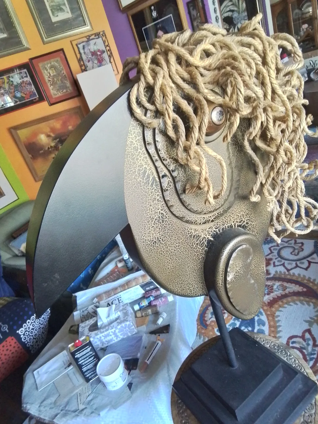 Grotesque Goony Bird Stephen Winer Studio Wood Sculpture image indicator(10)