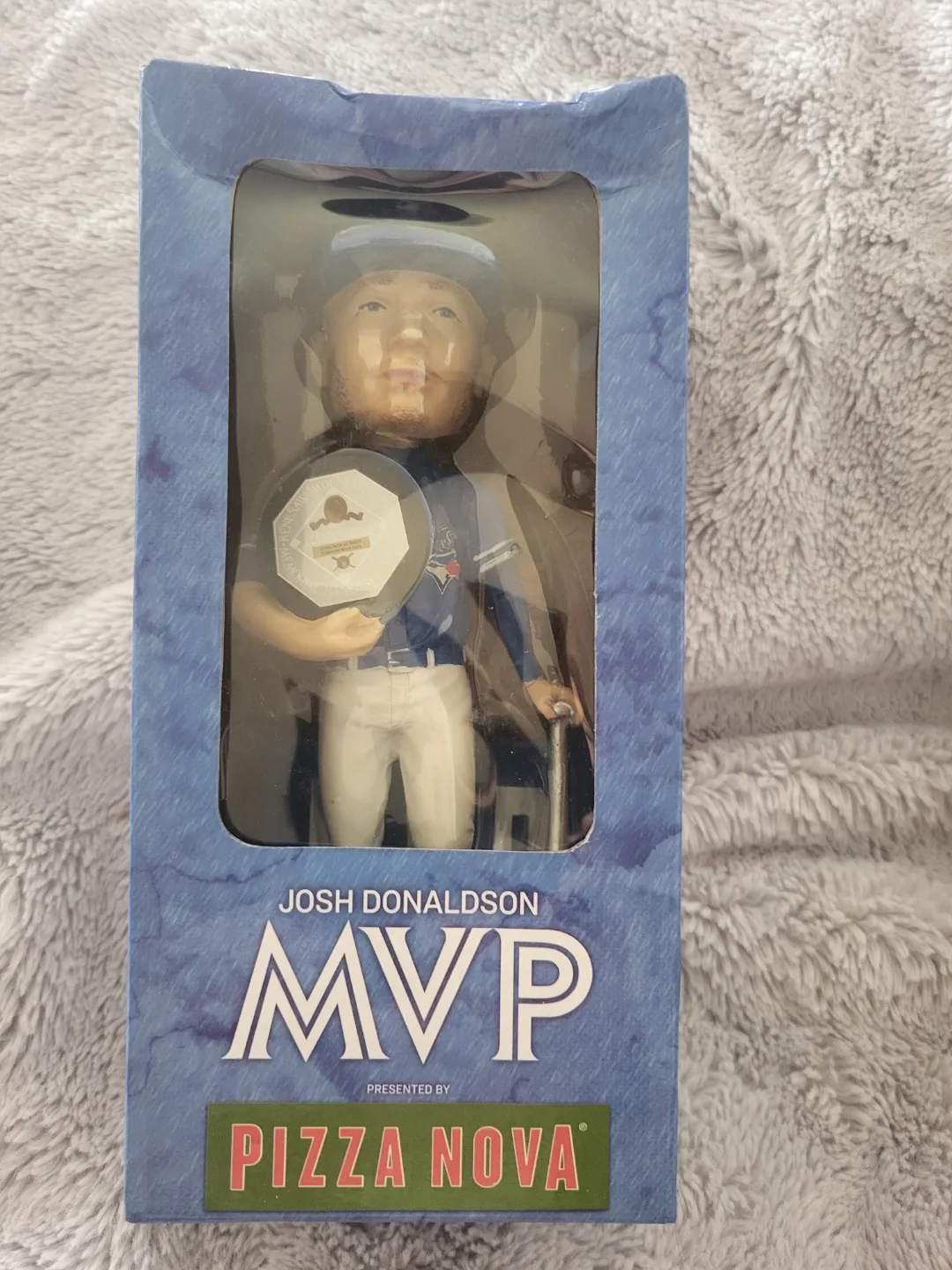 Josh Donaldson 2015 AL MVP Bobblehead - Pizza Nova thumbnail