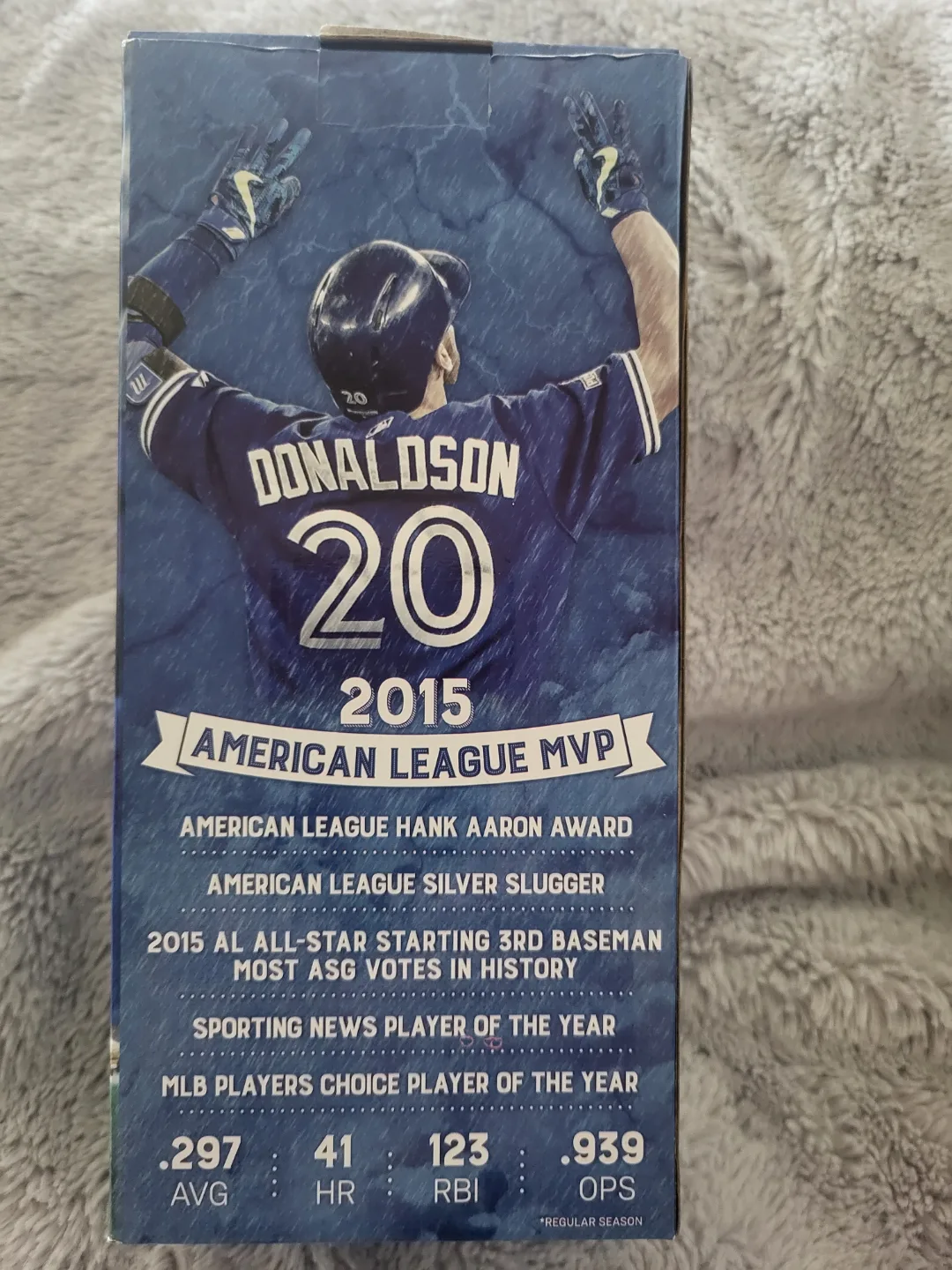 Josh Donaldson 2015 AL MVP Bobblehead - Pizza Nova image indicator(2)