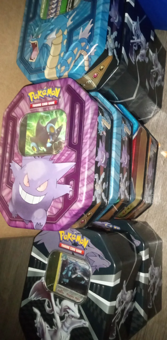 Pokemon Trading Card Game Metal Tins - Bulk Lot image indicator(2)