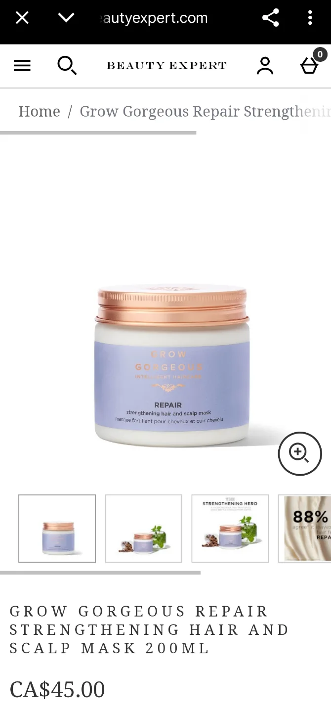 Grow Gorgeous REPAIR Mask image indicator(8)