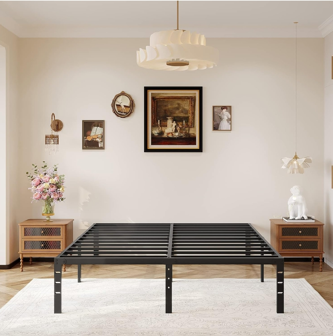 Queen Size Metal Platform Bed Frame - photo 4