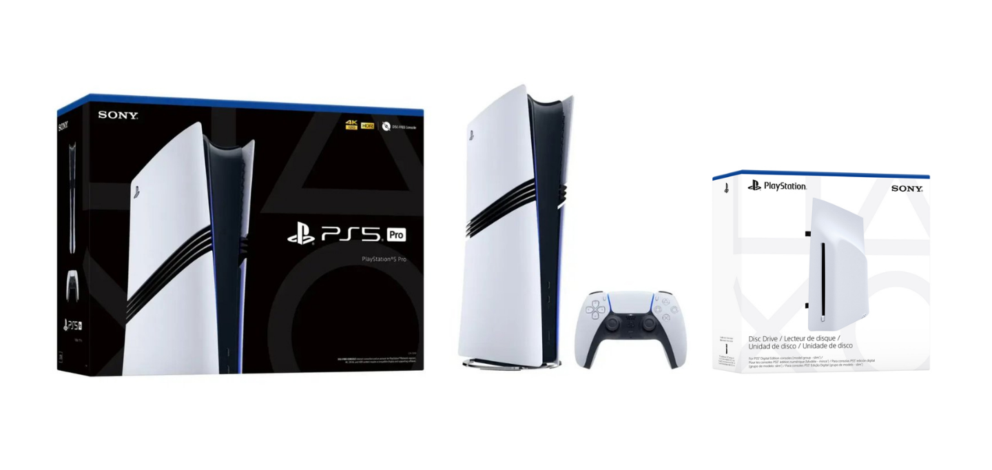 PlayStation 5 Pro Console + Disc Drive - Brand NEW Open Box