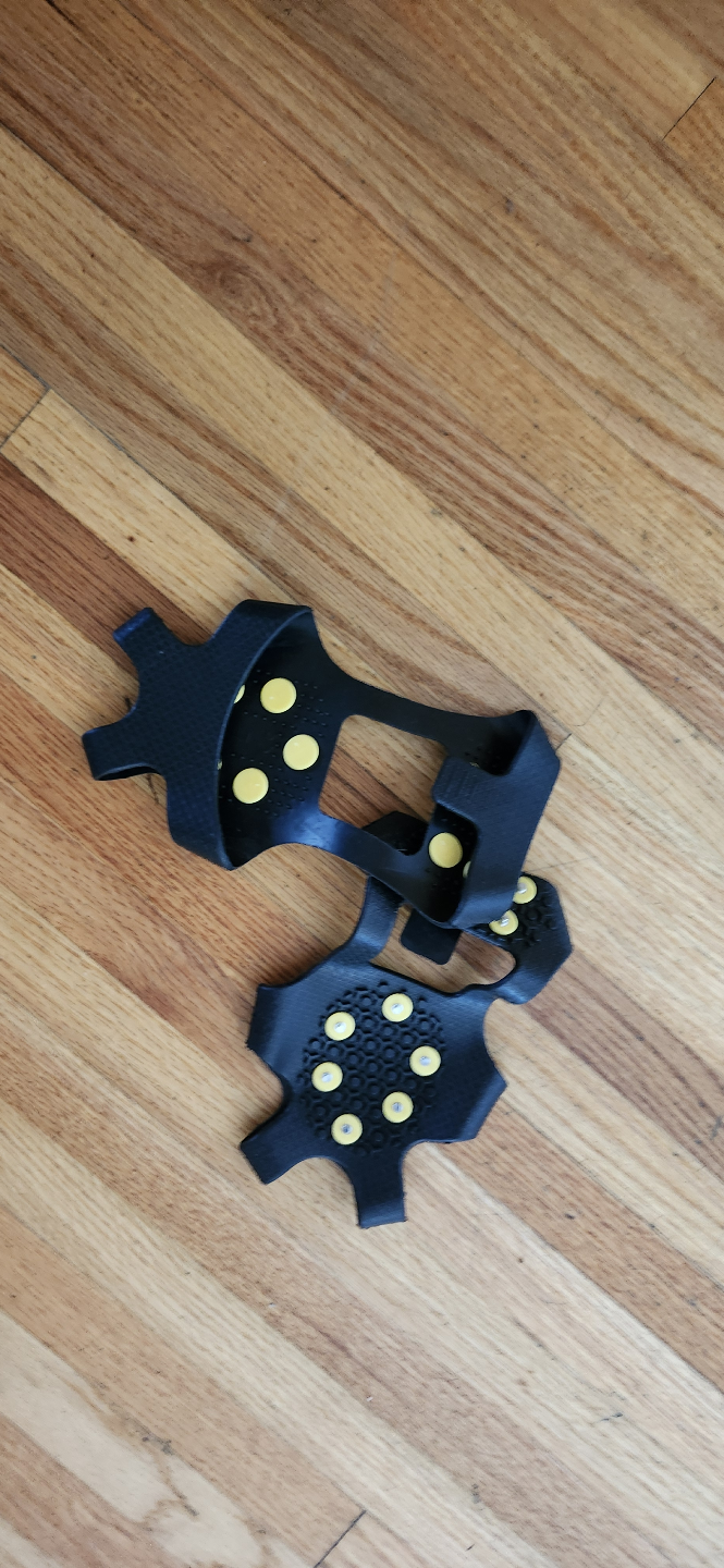 Ice Cleats - Pair of Reusable Traction Grips for Shoes