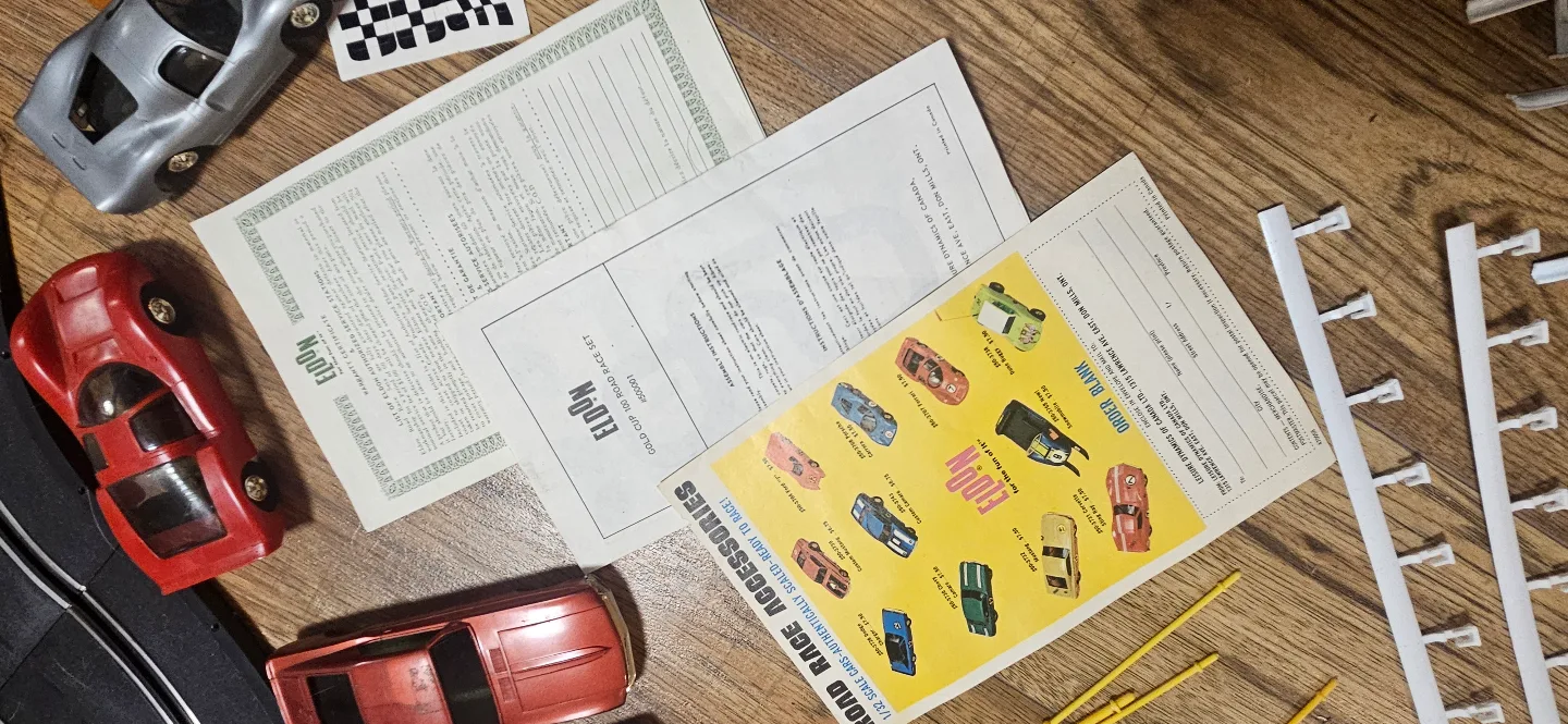 vintage stormbecker slot car track and extras image indicator(4)