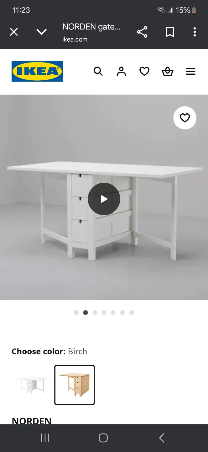 Foldable Sewing Table with Storage image indicator(9)