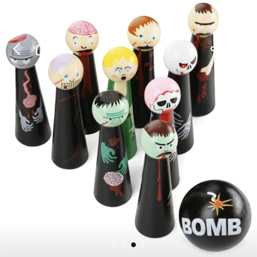 Kids Bowling Zombies Tabletop Bowling Game - photo 4