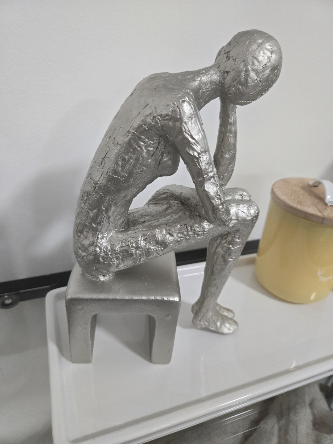Silver Figurine Sculpture