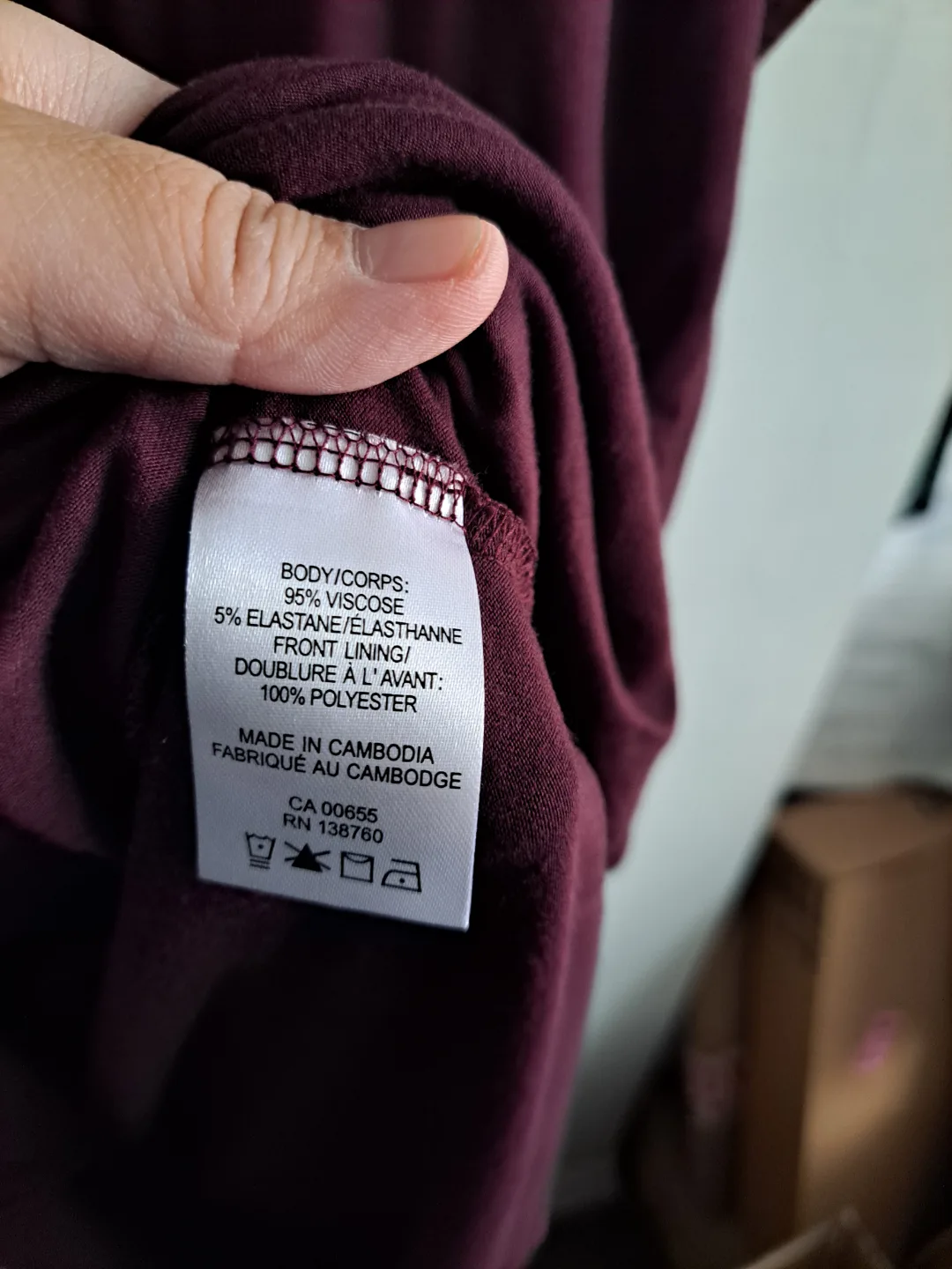 Reitmans Red Wine #freecycle image indicator(3)