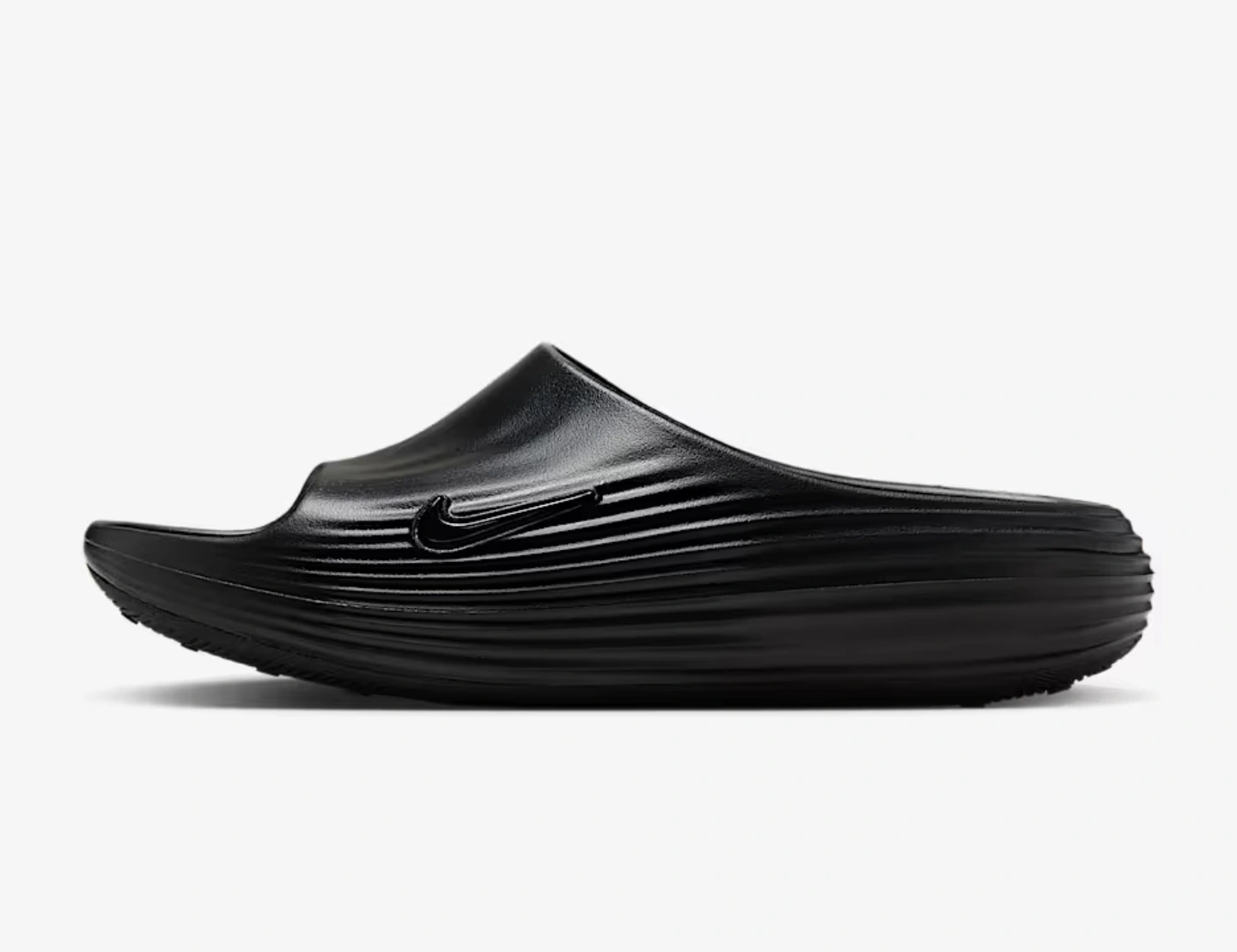 Nike ReactX Rejuven8 Slides - Black | Karrot