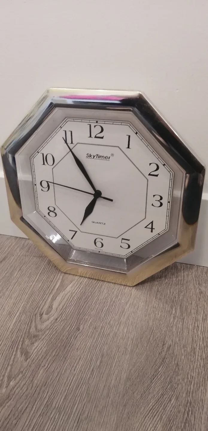 Octagonal SkyTimer Quartz Wall Clock thumbnail