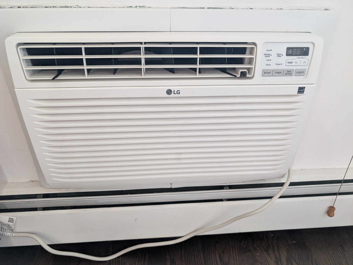 LG 9800 BTU through the wall Air Conditioner A/C