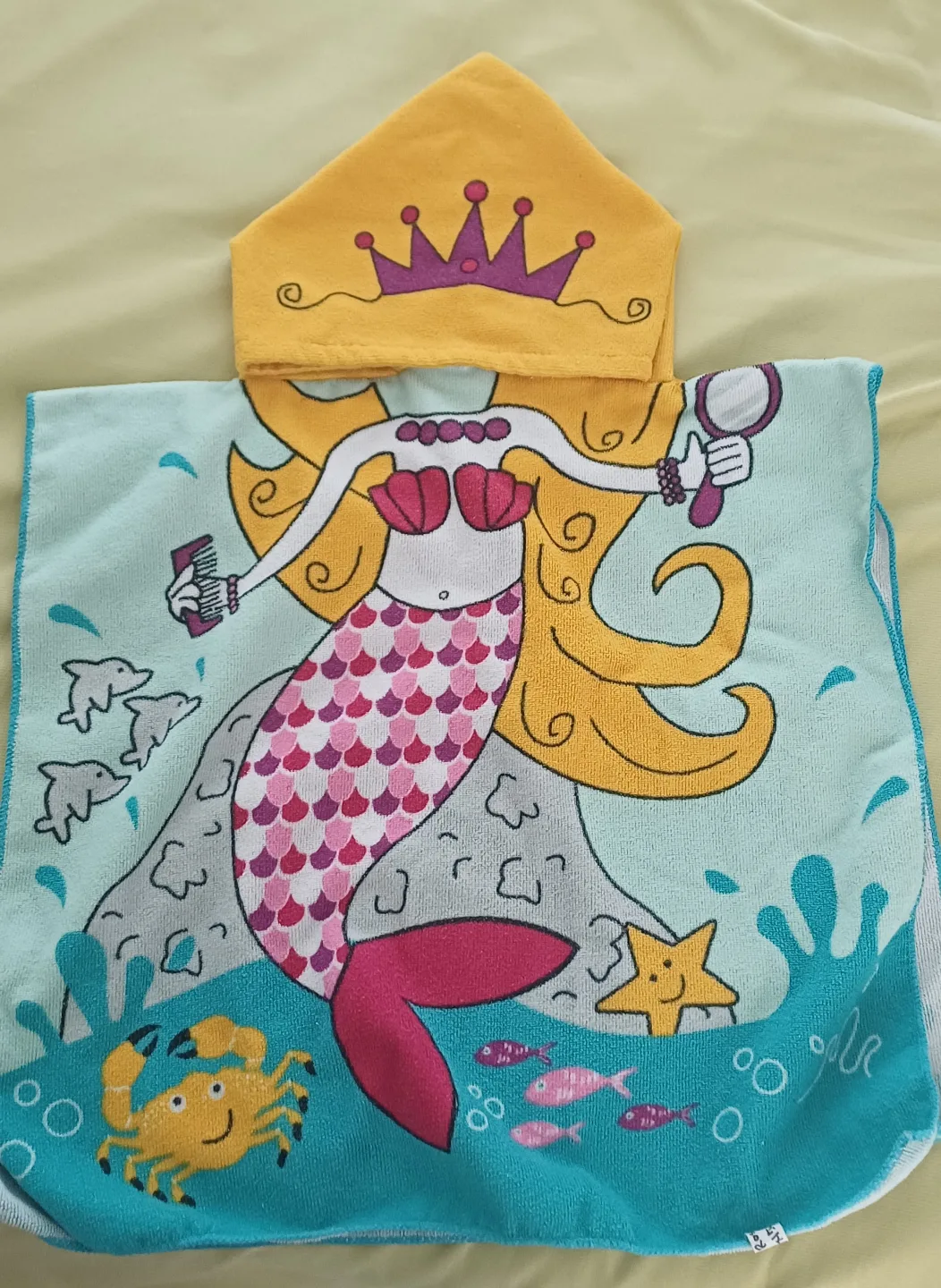 Kids Mermaid Hooded Towel thumbnail