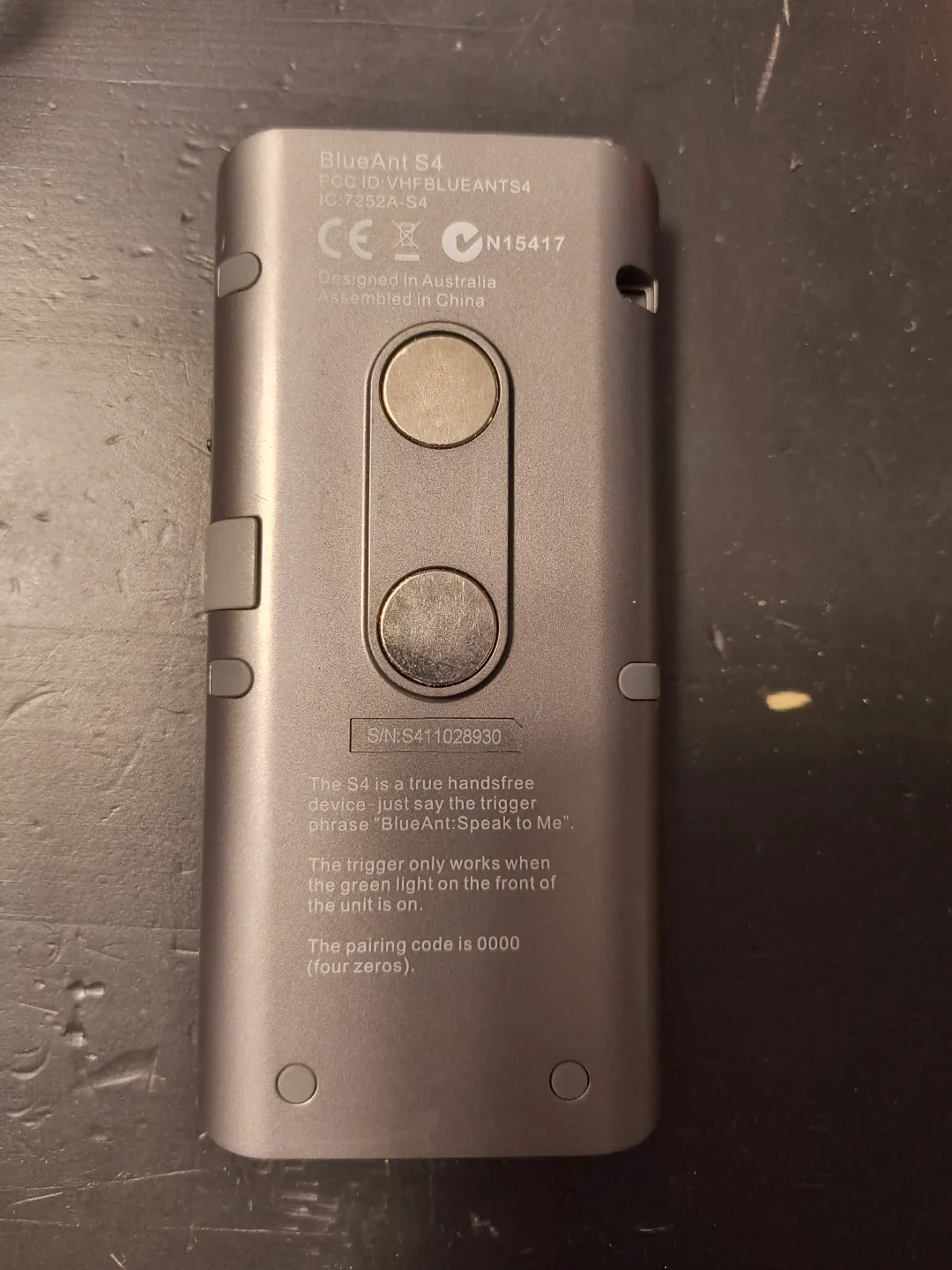 BlueAnt S4 Handsfree Bluetooth image indicator(2)