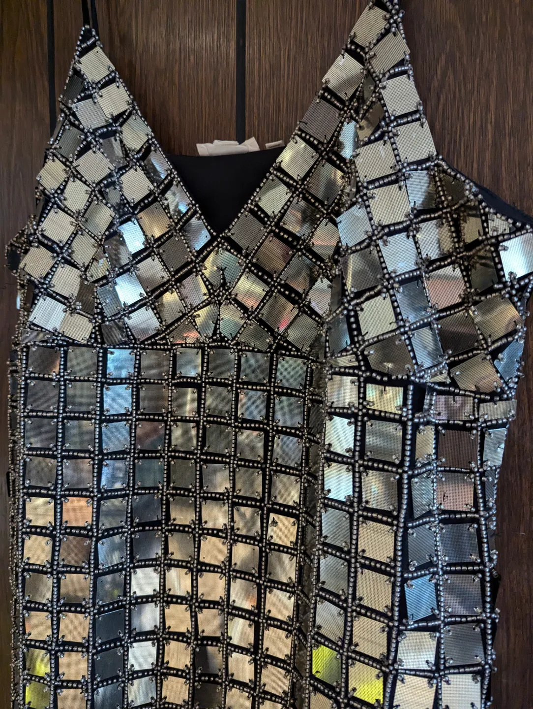 Anthropologie Mirrored Midi Dress - Size XL image indicator(3)