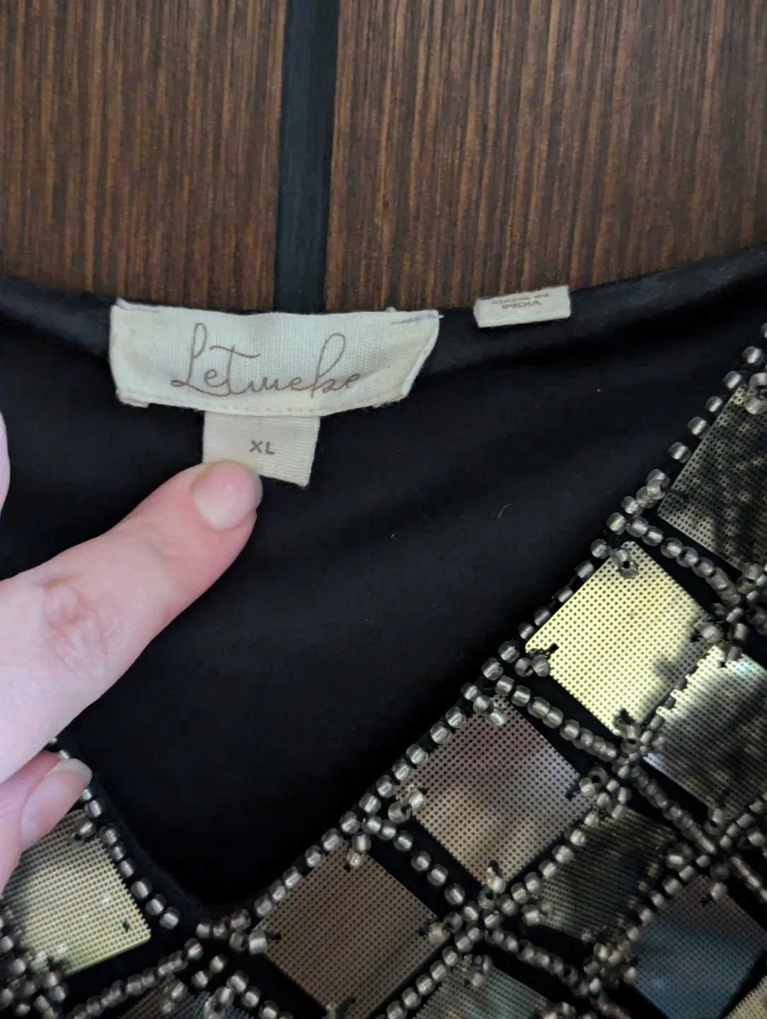 Anthropologie Mirrored Midi Dress - Size XL image indicator(4)