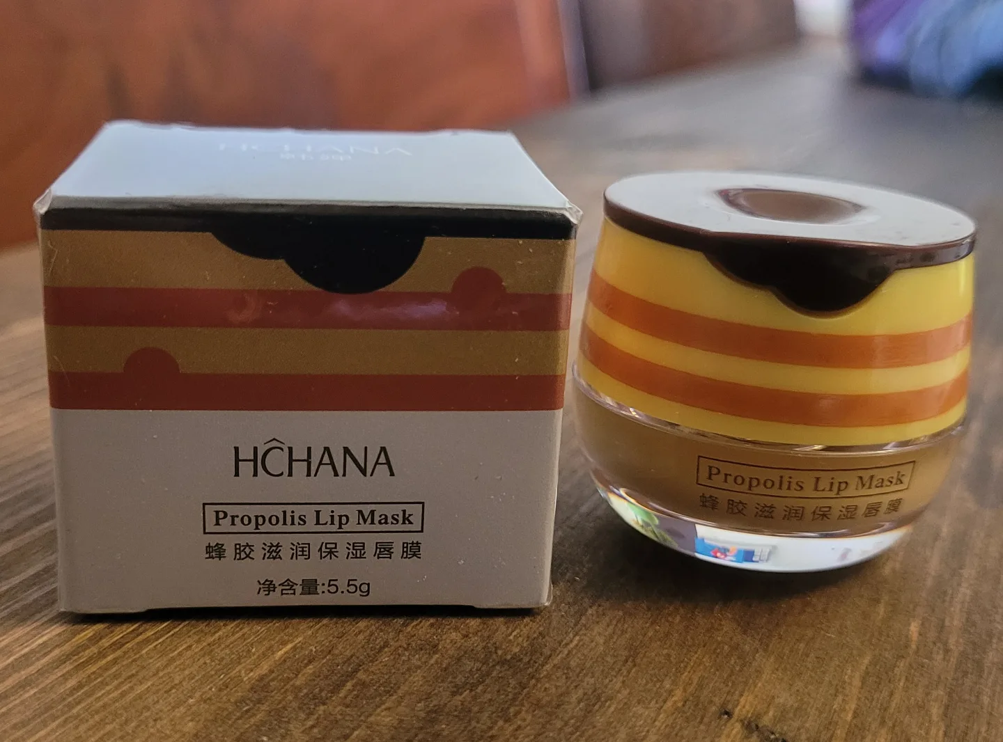 HCHANA Propolis Lip Mask - Honey Pot Design thumbnail