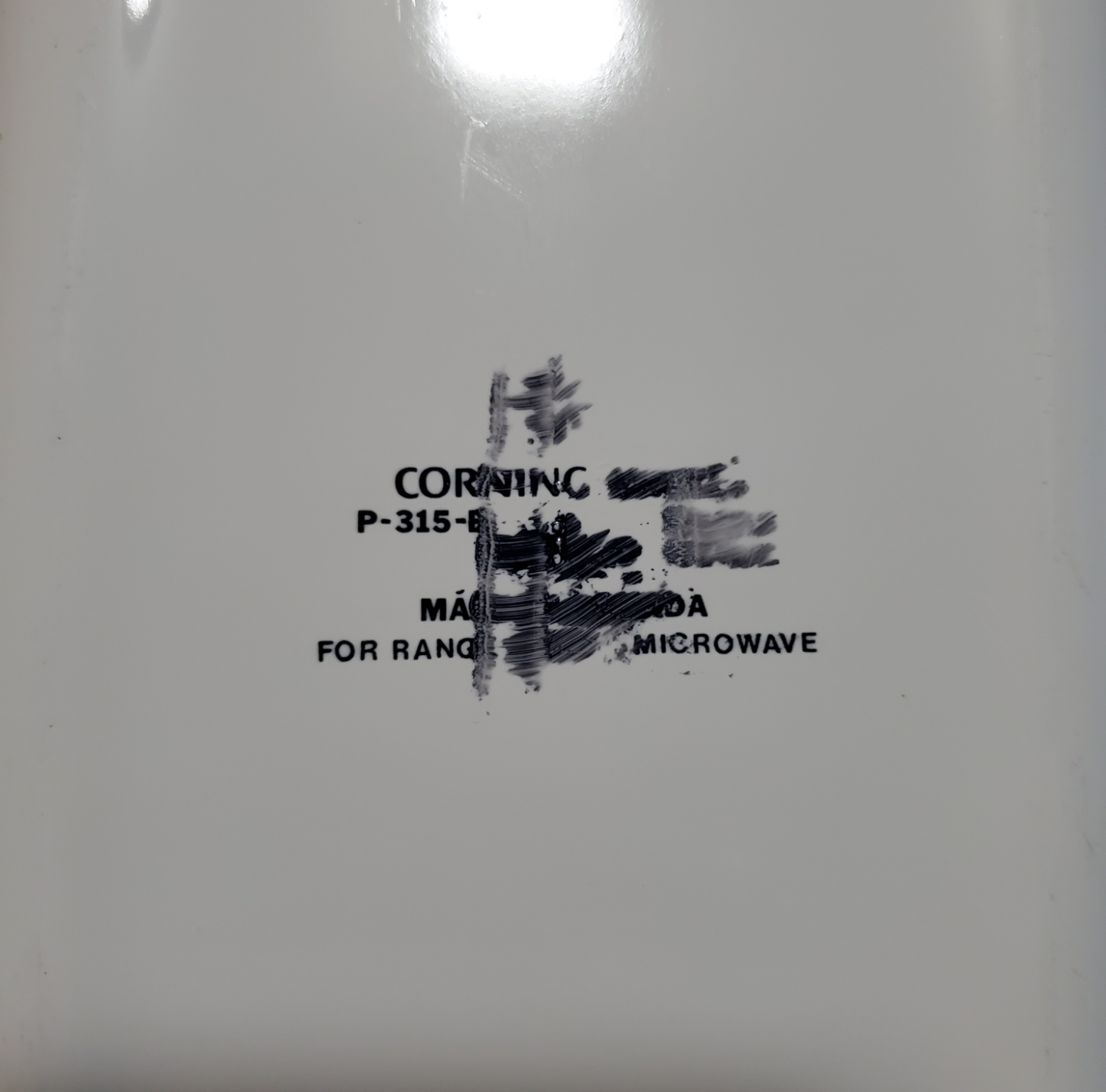 Corning Loaf Pan With Print Error ($30 Firm) - photo 4