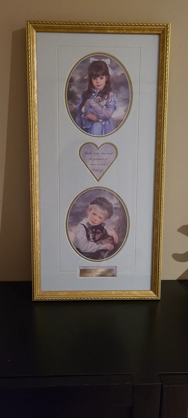 Framed double print - "Tender Loving Care" by Sandra Kuck thumbnail
