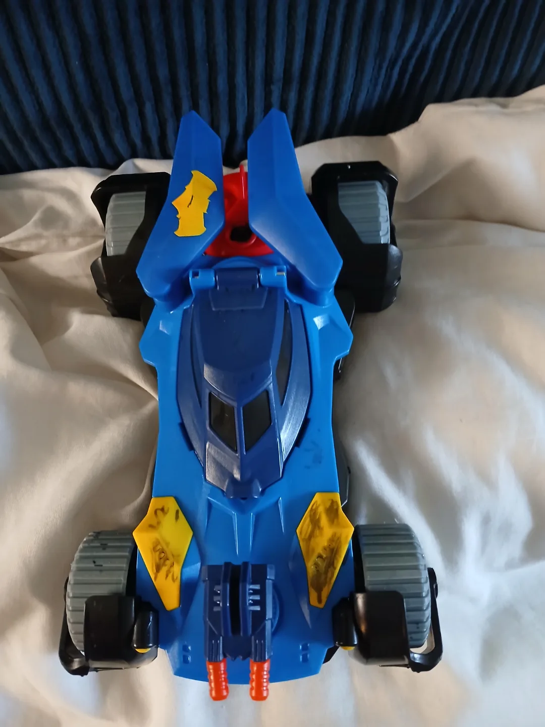 Marvel Superhero Action Figures & Batmobile Toy Lot image indicator(5)