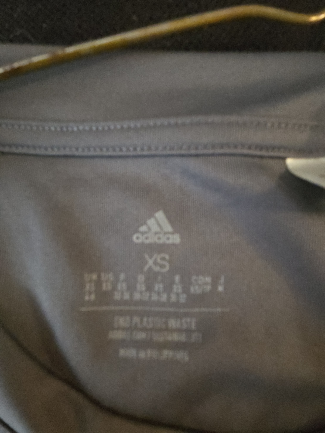 Adidas Women's XS Grey Short Sleeve Shirt - photo 2