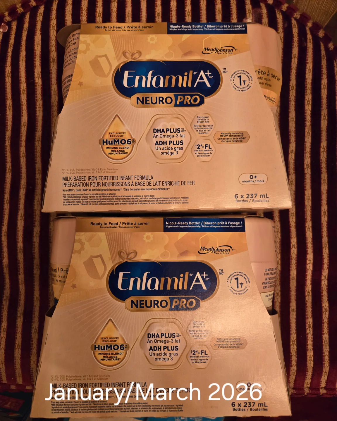 Enfamil A+ NeuroPro Ready-to-Feed Infant Formula (6 x 237ml) thumbnail