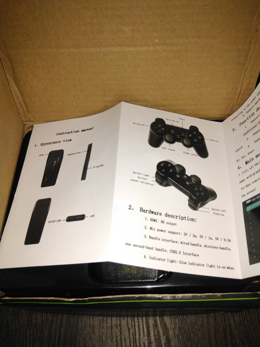 Game Stick Lite 2.4G Wireless Controller Gamepad - photo 3