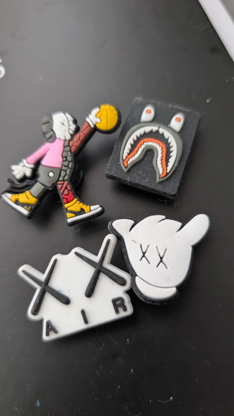 street fashion Set of 4 Jibbitz Shoe Charms thumbnail