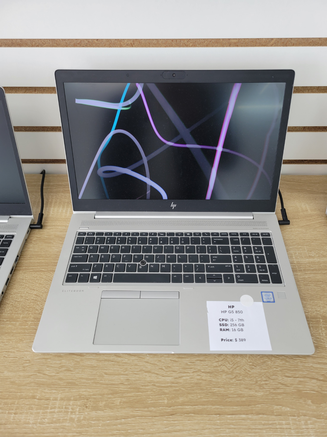 HP Elitebook G5 850 Laptop - 16GB RAM, 256GB SSD - photo 2