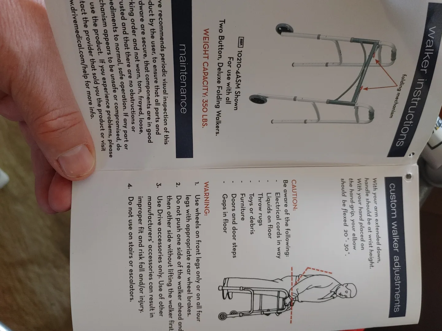 Drive Medical Lightweight Rollator Walker image indicator(6)