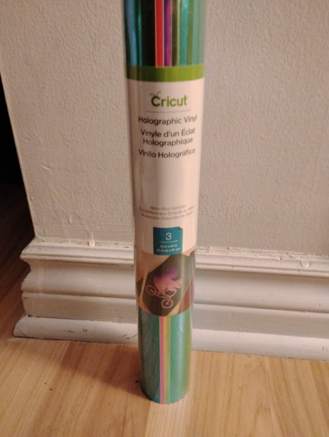 Cricut Holographic Vinyl Neon Riot Sampler